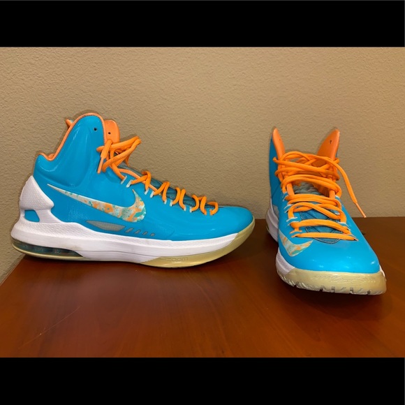 Nike KD 5 Easter Blue - Picture 9 of 10